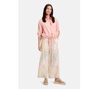 Kurzarmbluse CARTOON "Damen mit Kragen", Damen, Gr. 40, rosa (light peach), Obermaterial: 100% Leinen, lässig geschnitten normal, Blusen (31940023-40) light peach