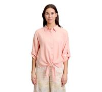 Kurzarmbluse CARTOON "Damen mit Kragen", Damen, Gr. 42, rosa (light peach), Obermaterial: 100% Leinen, lässig geschnitten normal, Blusen (31940023-42) light peach