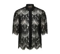 Kurzarmbluse CULTURE "Kurzarm-Bluse CUokram", Damen, Gr. S, schwarz, Obermaterial: 70% Nylon NY. 30% Baumwolle CO., Blusen (78292622-S) schwarz