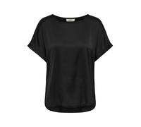 Kurzarmbluse JDY "JDYFIFI S/S TOP WVN NOOS", Damen, Gr. S, schwarz, Web, Obermaterial: 100% Polyester, unifarben, normal, Blusen, Polyester (16078821-S) schwarz
