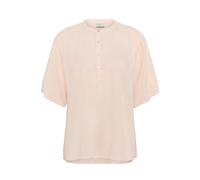 Kurzarmbluse KAFFE "Damen Bluse kurzarm BPcharlotte", Damen, Gr. M, pink (crystal pink), Obermaterial: 100% Viskose LENZING ECOVERO CV LenzEcov., Blusen (39917113-M) crystal pink