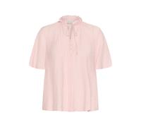 Kurzarmbluse KAFFE "Kurzarm-Bluse KAlianna", Damen, Gr. 40, rosa (lotus), Obermaterial: 80% Viskose CV. 20% Nylon NY., Blusen (34606809-40) lotus
