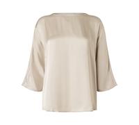 Kurzarmbluse MAERZ MUENCHEN "Maerz Muenchen 169600 Bluse 3/4 Arm Damen Bekleidung", Damen, Gr. 40, beige, 100% Viskose, Blusen (27245934-40) beige