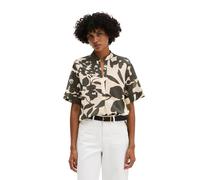 Marc O'Polo Relaxed Fit Bluse aus reiner Baumwolle in Mittelgrau, Größe 42