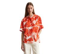 Kurzarmbluse MARC O'POLO, Damen, Gr. 32, multi e66, Web, Obermaterial: 100% Baumwolle, Blusen Kurzarmbluse, mit modischem Alloverprint (13426129-32)