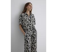 Kurzarmbluse MAVI "SHORT SLEEVE SHIRT", Damen, Gr. M, geo animal print, 100% Viskose, mehrfarbig, normal normal, eng 1-Knopf-Manschette, Blusen, Bluse kurzarm (29418652-M) geo animal print