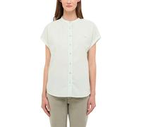 Kurzarmbluse MUSTANG "Damen Style Coral Springs", Damen, Gr. 36, bunt (bunt 12732), Web, 100% Baumwolle, gestreift, loose fit, Blusen Kurzarmbluse (96222812-36)