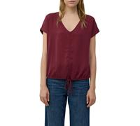 Ärmellose Bluse aus Lyocell mit Tunnelzug am Saum 36 rot 2168009.3902.36