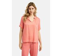 Kurzarmbluse SMITH & SOUL, Damen, Gr. M, beige (sand), Web, Material: 100% Viskose, bedruckt, regular fit normal, ohne Ausschnitt, gerader Abschluss, Blusen, mit Tunika Ausschnitt (14006841-M) sand