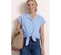 Street One Damen Dropped Shoulder Bluse mit Bowling-Kragen