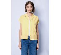 Street One Studio - Leinenmix Hemdbluse gelb - Gr. - 38