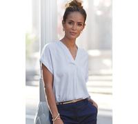 VIVANCE Damen Kurzarmbluse