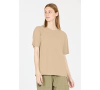 Kurzarmbluse WHISTLER "Caloot", Damen, Gr. 40, beige, 100% Baumwolle, bedruckt, normal, Rundhals, Blusen, aus angenehm weicher Qualität (61060866-40) beige