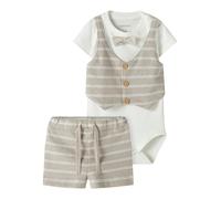 Name IT Herren Nbmhelmut Sweat Shorts Set, Chateau Gray, 68