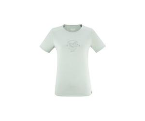 kurzarmeliges t shirt fur frauen millet ubic light hellgrun L