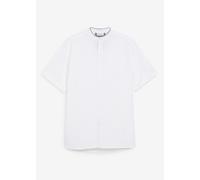 Kurzarmhemd aus Leinen-Mix in Regular Fit 43/44 (XL)