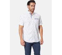 BABISTA Regular Fit Hemd Kurzarm weiss