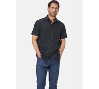 Kurzarmhemd BABISTA "Kurzarmhemd EVARISTO", Herren, Gr. L, weit, schwarz, Obermaterial: 100% Baumwolle CO., regular fit, Hemden (16982358-L) schwarz