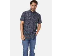 Kurzarmhemd BABISTA "Kurzarmhemd SARDOR", Herren, Gr. M, weit, blau (dunkelblau gemustert), Obermaterial: 100% Baumwolle CO., Hemden (60450710-M) dunkelblau gemustert