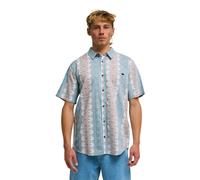 Kurzarmhemd BILLABONG "Sundays", Herren, Gr. L, US-Größen, bunt (blau fog), Obermaterial:[Hauptmaterial] 52% Baumwolle, 48% Lyocell., Hemden (99516365-L) blau fog