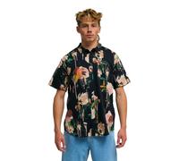 Kurzarmhemd BILLABONG "Sundays", Herren, Gr. L, US-Größen, bunt (schwarz), Obermaterial:[Hauptmaterial] 52% Baumwolle, 48% Lyocell., Hemden (68146735-L) schwarz