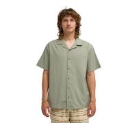 Billabong - Leichtes Hemd - Herren - Vacay Linen SS Shirt Moss Green - Vacay Linen SS Shirt Moss Green für Herren aus Baumwolle - Größe M Grün M