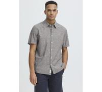 Kurzarmhemd BLEND "BHABAN SHIRT PP NOOS", Herren, Gr. XL, N-Gr, salute, Web, Obermaterial: 70% Baumwolle, 30% Leinen, Leinenoptik, unifarben, regular fit normal, Hemden (76210628-XL) salute