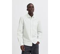Kurzarmhemd BLEND "BHAgge", Herren, Gr. M, US-Größen, snow weiß, Web, 100% Baumwolle, gemustert, slim fit normal, ohne Ausschnitt, 2-Knopf-Manschette, Hemden, Stilvolles Langarmhemd (58904666-M) snow