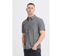 Kurzarmhemd BLEND "BHDaris", Herren, Gr. L, US-Größen, salute, Web, 100% Baumwolle, meliert, Basic, Basic normal, ohne Ausschnitt, gerader Abschluss, Hemden, Meliertes Kurzarm-Hemd mit Kentkragen (364