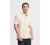 Kurzarmhemd BLEND "BHFILLIP SHIRT", Herren, Gr. XL, N-Gr, oyster gray, Web, Obermaterial: 100% Baumwolle, unifarben, regular fit, Hemden (46766142-XL) oyster gray