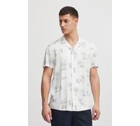 BLEND Kurzarmhemd Herren Regular Fit Viskose weiß, XL