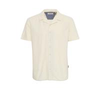 Kurzarmhemd BLEND "Kurzarmhemd BHBobby", Herren, Gr. XL, N-Gr, beige (bleached sand), Obermaterial: 55% Leinen LI. 45% Viskose CV., Hemden (96304140-XL) bleached sand
