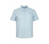 Kurzarmhemd BLEND "Kurzarmhemd Herren Hemd", Herren, Gr. 5XL, N-Gr, blau (cashmere blau), Obermaterial: 98% Baumwolle CO. 2% Elasthan EL., Hemden (60934901-5XL) cashmere blau