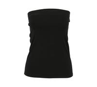 Kurzarmhemd BRANDIT "Brandit Bandeau Top/Skirt 2in1", Damen, Gr. L, US-Größen, schwarz, 95% Baumwolle, 5% Elasthan, unifarben, ohne Ausschnitt, Hemden (28403262-L) schwarz