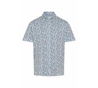 Kurzarmhemd BRAX "Style DAN", Herren, Gr. 3XL, Normalgrößen, hellkhaki, 100% Baumwolle, Hemden (86757345-XXXL) hellkhaki