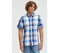 Kurzarmhemd CAMP DAVID, Herren, Gr. 3XL, Normalgrößen, weiß, Web, Material: 100% Baumwolle, bedruckt, bestickt, kariert, figurbetont normal, normaler Saum, Hemden, mit Webstruktur (63789366-XXXL) weiß