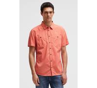 Kurzarmhemd CAMP DAVID, Herren, Gr. 3XL, Normalgrößen, wild salmon, Web, Material: 100% Baumwolle, Strukturmuster, regular fit normal, gerader Abschluss, Hemden, mit Brusttaschen (70370859-XXXL) wild 