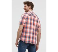 Kurzarmhemd CAMP DAVID, Herren, Gr. L, Normalgrößen, flame orange, Web, Material: 100% Baumwolle, regular fit normal, normaler Saum, Hemden, mit Brusttaschen (37867959-L) flame orange