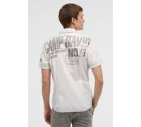 Kurzarmhemd CAMP DAVID, Herren, Gr. L, Normalgrößen, weiß, Popeline, Material: 100% Baumwolle, figurbetont normal, Bündchen, Hemden, mit Kentkragen (49773346-L) weiß
