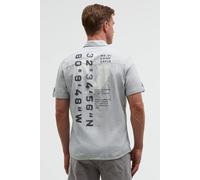 Kurzarmhemd CAMP DAVID, Herren, Gr. XL, Normalgrößen, blau, Web, Material: 100% Baumwolle, bedruckt, bestickt, gestreift, figurbetont normal, Umschlagsaum, Hemden, mit Turn-Up-Ärmel (49724615-XL) blau