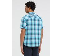 Kurzarmhemd CAMP DAVID, Herren, Gr. XL, Normalgrößen, blau, Web, Material: 100% Baumwolle, regular fit normal, normaler Saum, Hemden, mit Brusttaschen (75509354-XL) blau