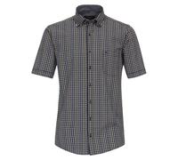 Casa Moda Casual Fit Hemd Kurzarm blau
