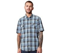 Freizeithemd Kurzarm Blau L