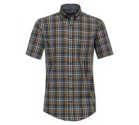 CASAMODA Freizeithemd Kurzarm kariert Casual Fit