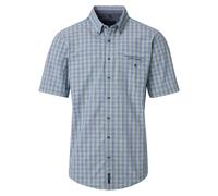 Kurzarmhemd CASAMODA "CASAMODA Freizeithemd Kurzarm kariert", Herren, Gr. M, Normalgrößen, grün, 100% Baumwolle, kariert, lässig geschnitten, Hemden (51713908-M) grün