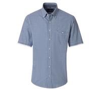 CASAMODA - Freizeithemd Kurzarm blau - Gr. - XL