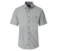 Casa Moda Casual Fit Hemd Kurzarm grün