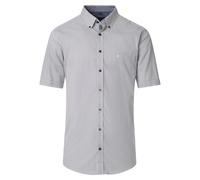 Casa Moda Comfort Fit Hemd Kurzarm grün