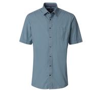 Kurzarmhemd CASAMODA "CASAMODA Freizeithemd Kurzarm Print", Herren, Gr. L, Normalgrößen, grün, 100% Baumwolle, bedruckt, comfort fit, Hemden (31589035-L) grün