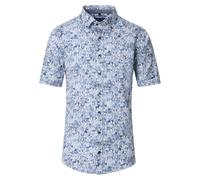 CasaModa Kurzarmhemd Herren Regular Fit Kurzarm Baumwolle blau, M